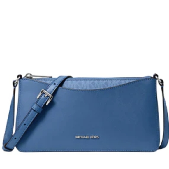 Michael Kors Arden Medium Crossbody Bag Galaxy blue - Picture 5 of 9